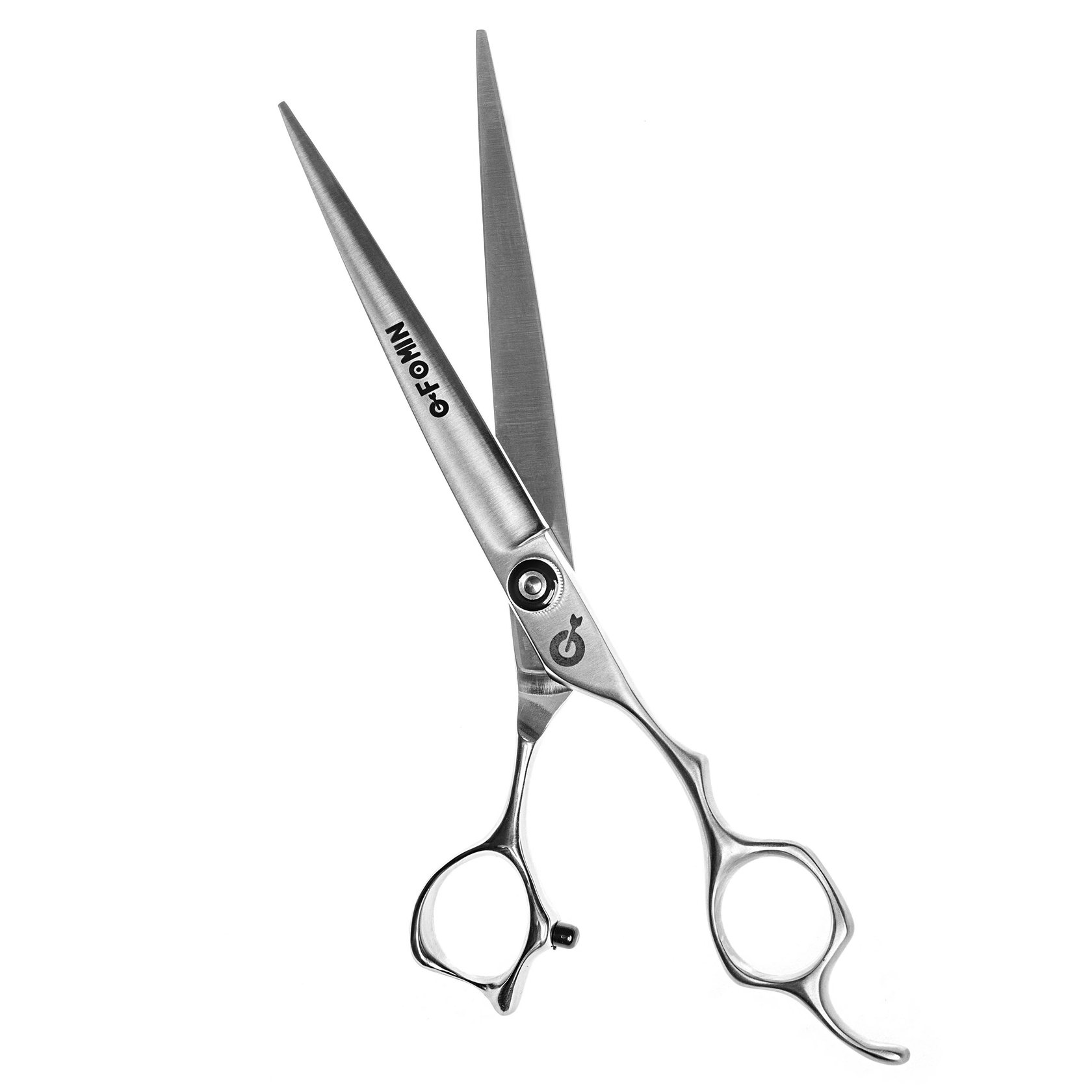 Hair scissors photographed alone on white, as a marketplace main image