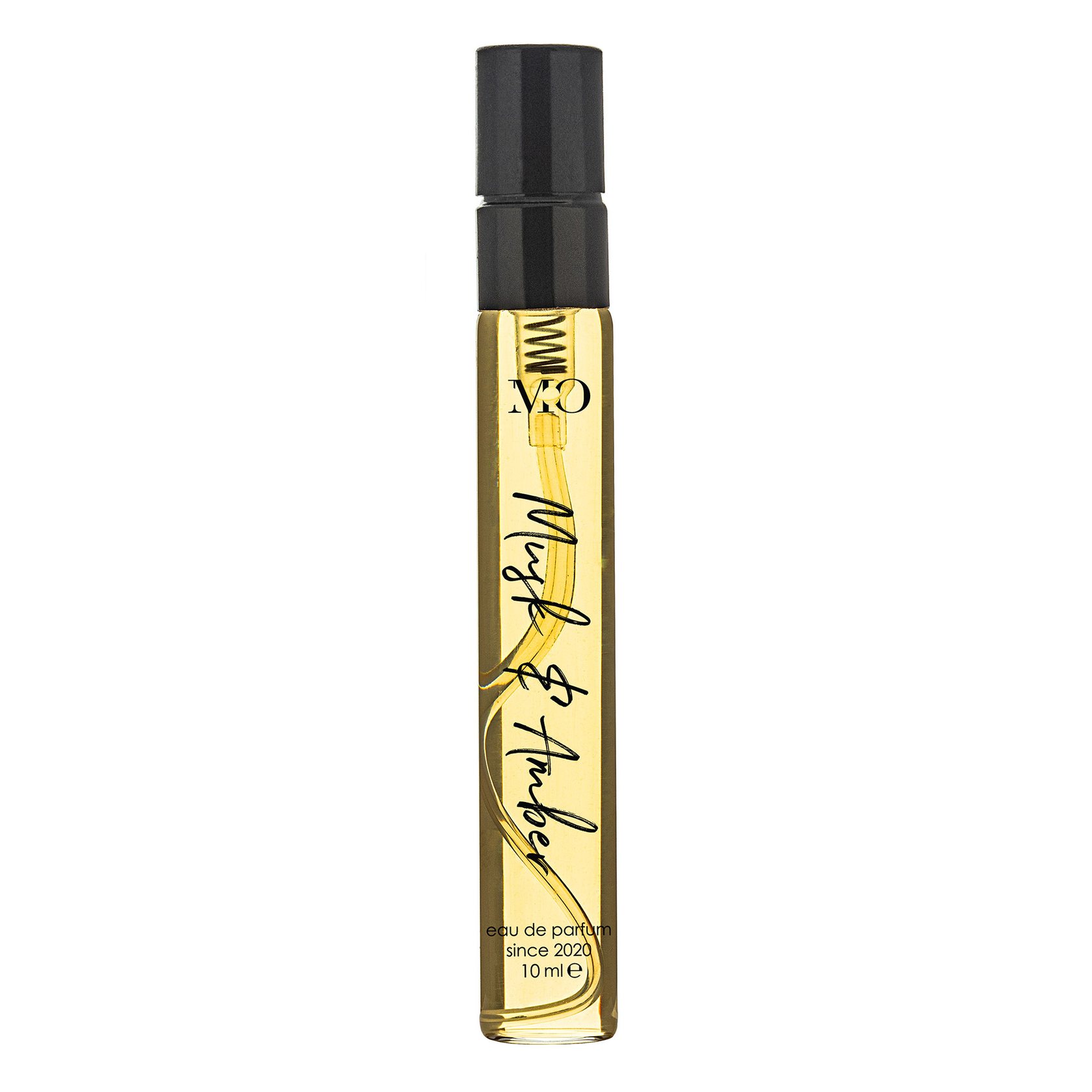 Eau de parfum vial on a plain white background, product-only packshot