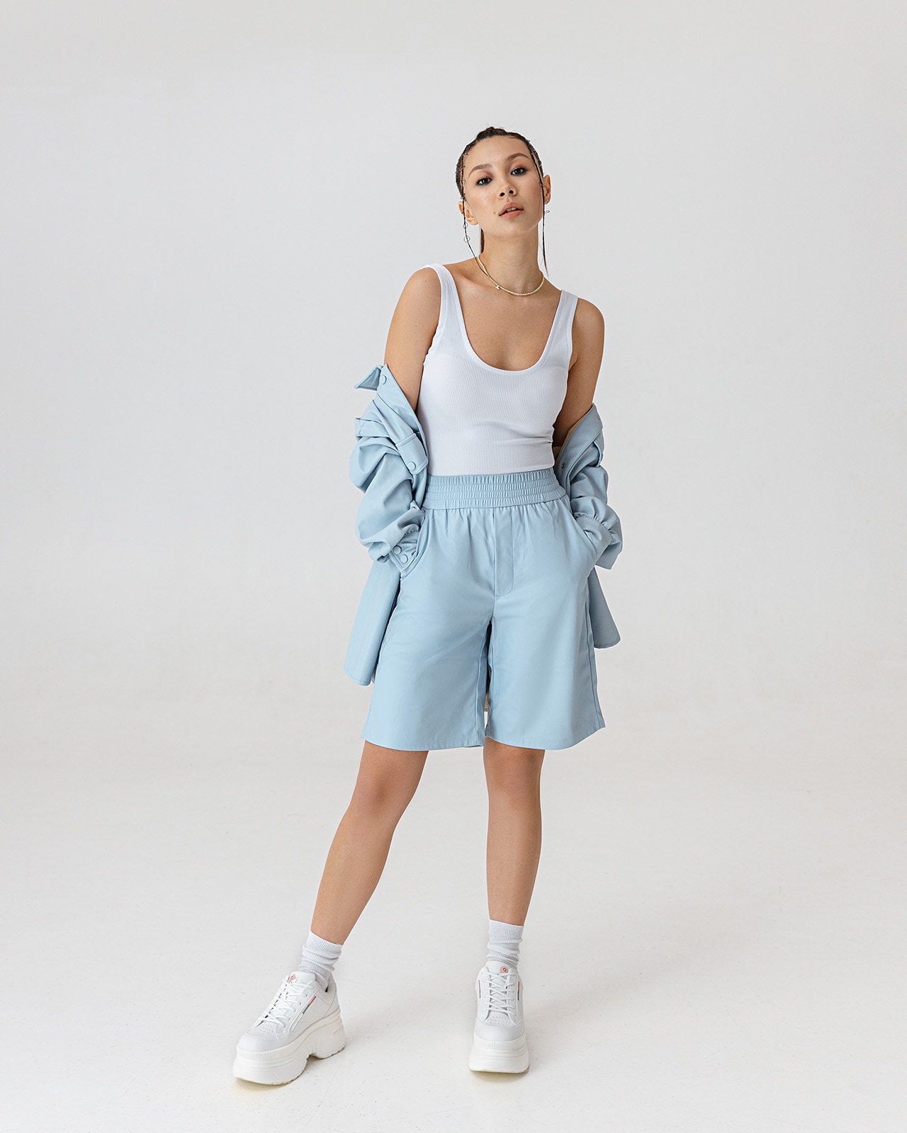 Cyclorama shoot — E-commerce Clothing Photography, Brussels